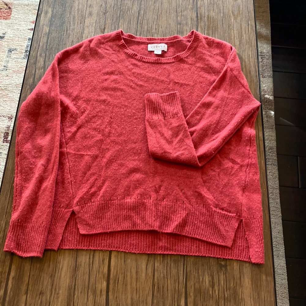 Velvet 100% Cashmere sweater size S